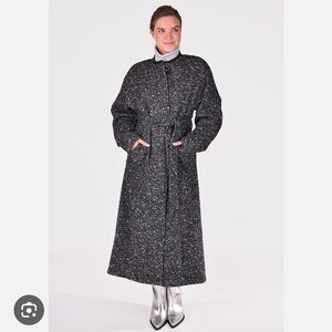 Etoile Isabel Marant Flecked Tweed Coat